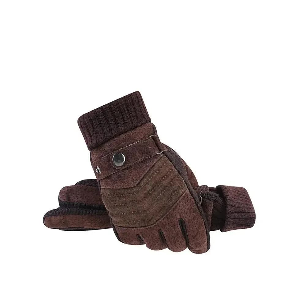 Guanti da Ciclismo Invernali da Uomo, Antivento e Isolanti, Pantaloni Casual in Tessuto PVC a Gamba Dritta, Stile Cleanfit Unisex