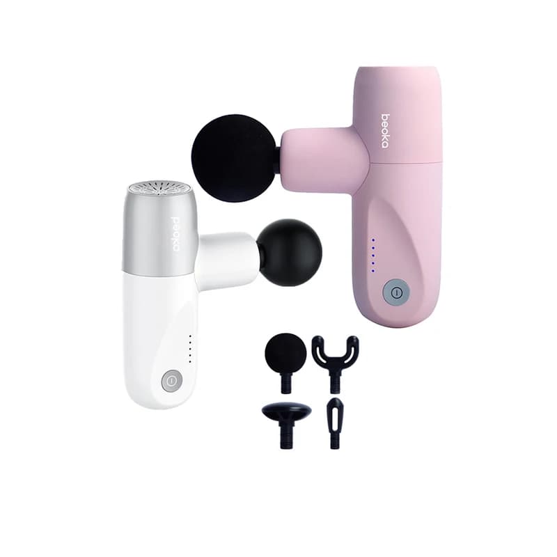 BeokaS Ultra Mini Gym Massage Pistola Handheld Tool for Crowds Brushless Motor for Relaxing Hand Band and Body Arms