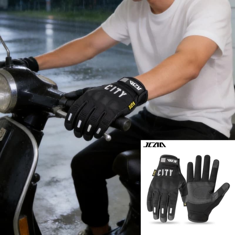 Waterproof Motorcycle Gloves Spring Autumn Windproof Waterproof Motorbike Racing Gloves Men Women Touch Screen Moto Biker Gloves