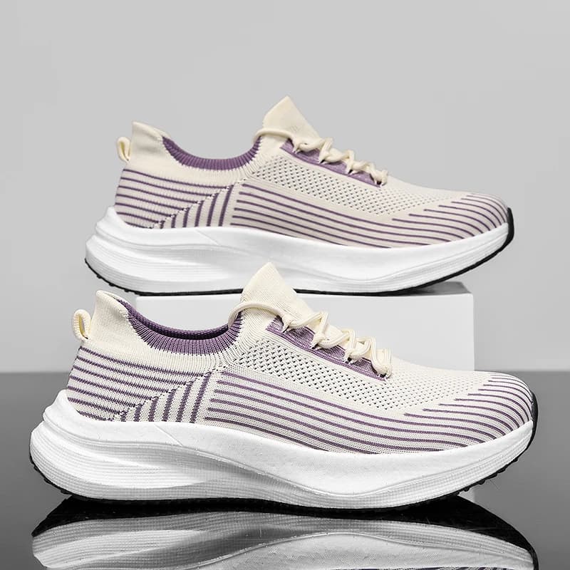 Men Daily Casual Running Sneakers Summer Air Circulation Mesh Soft Cushion Anti Abrasion Outdoor Walking Shoes
