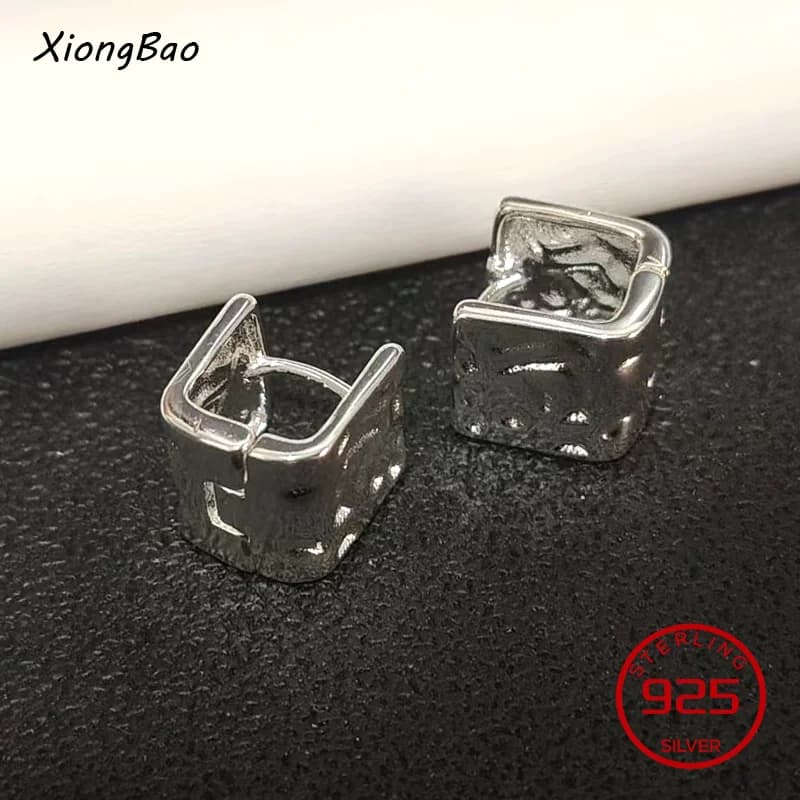 Geometric Square Earrings For Women Gift 925 Sterling Silver Earring Fashion Jewelry Gift 2026 hot