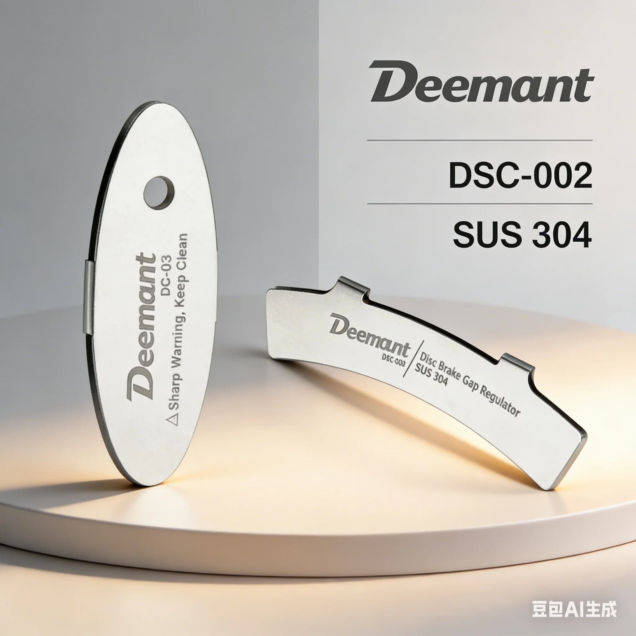 Strumento di Allineamento e Regolazione per Pastiglie Freno a Disco Bici, Attrezzo per Regolazione Rotore Freno, Strumenti di Riparazione per Ciclismo