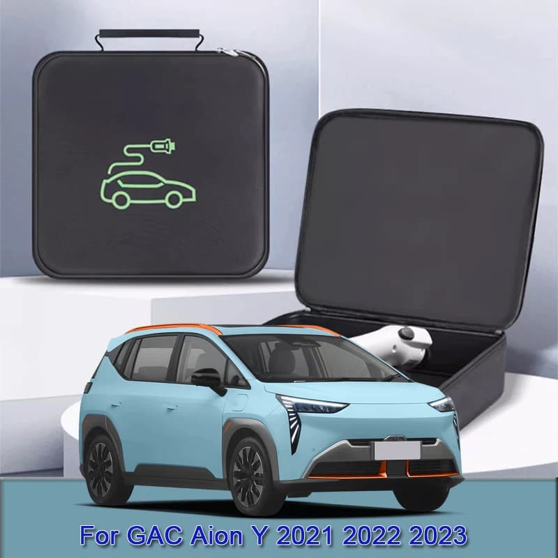 EV Cavo di Ricarica Per Auto Stoccaggio Borsa Per Il Trasporto Caricatore Spine Prese Impermeabile Ritardante di Fuoco Accessorio Per GAC Aion Y 2021-2024 2025