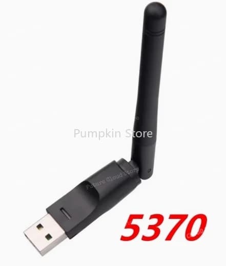 5370 WiFi con chip Ralink RT5370 confezione in polybag 150Mbps 2,4GHz 802.11b/g/n Antenna WiFi USB wireless ruotabile USB 2.0