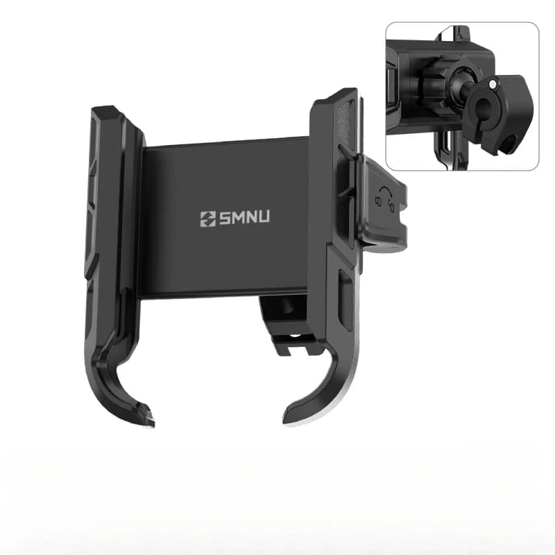 Supporto per Telefono Regolabile a 360 Gradi, Impermeabile, Antifurto, Flessibile per Moto e Biciclette, Supporto per Navigazione