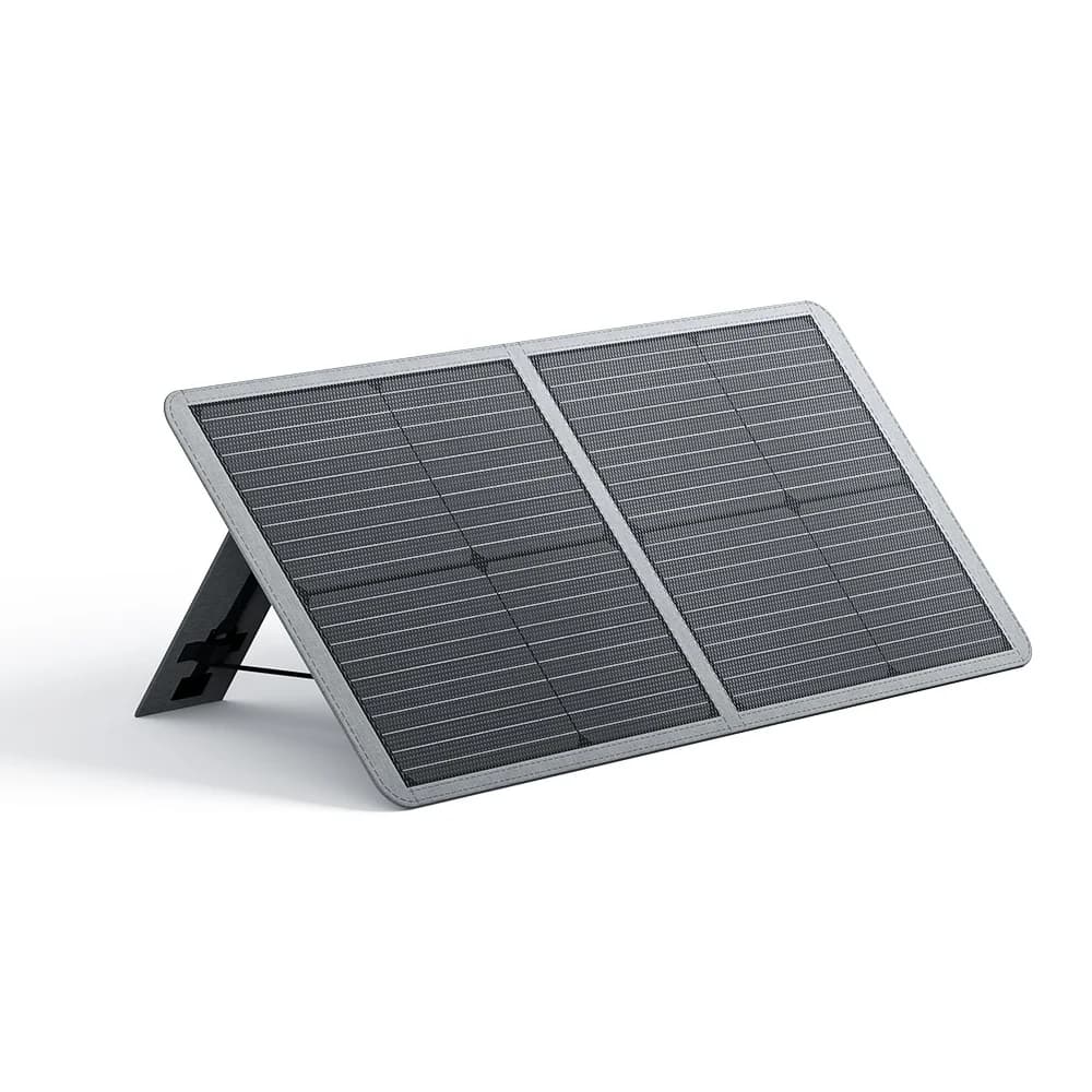 65W Monocrystalline Silicon Solar Panels For Outdoor Camping 2pcs Folding Flexible Design Portable Solar Charger For Phone