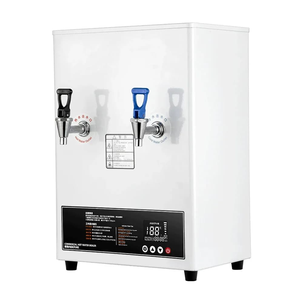 Bollitore Elettrico Commerciale XEOLEO per Catering 20L/30L in Acciaio Inox Nuovo Design Automatico Caldo/Freddo per Ristoranti