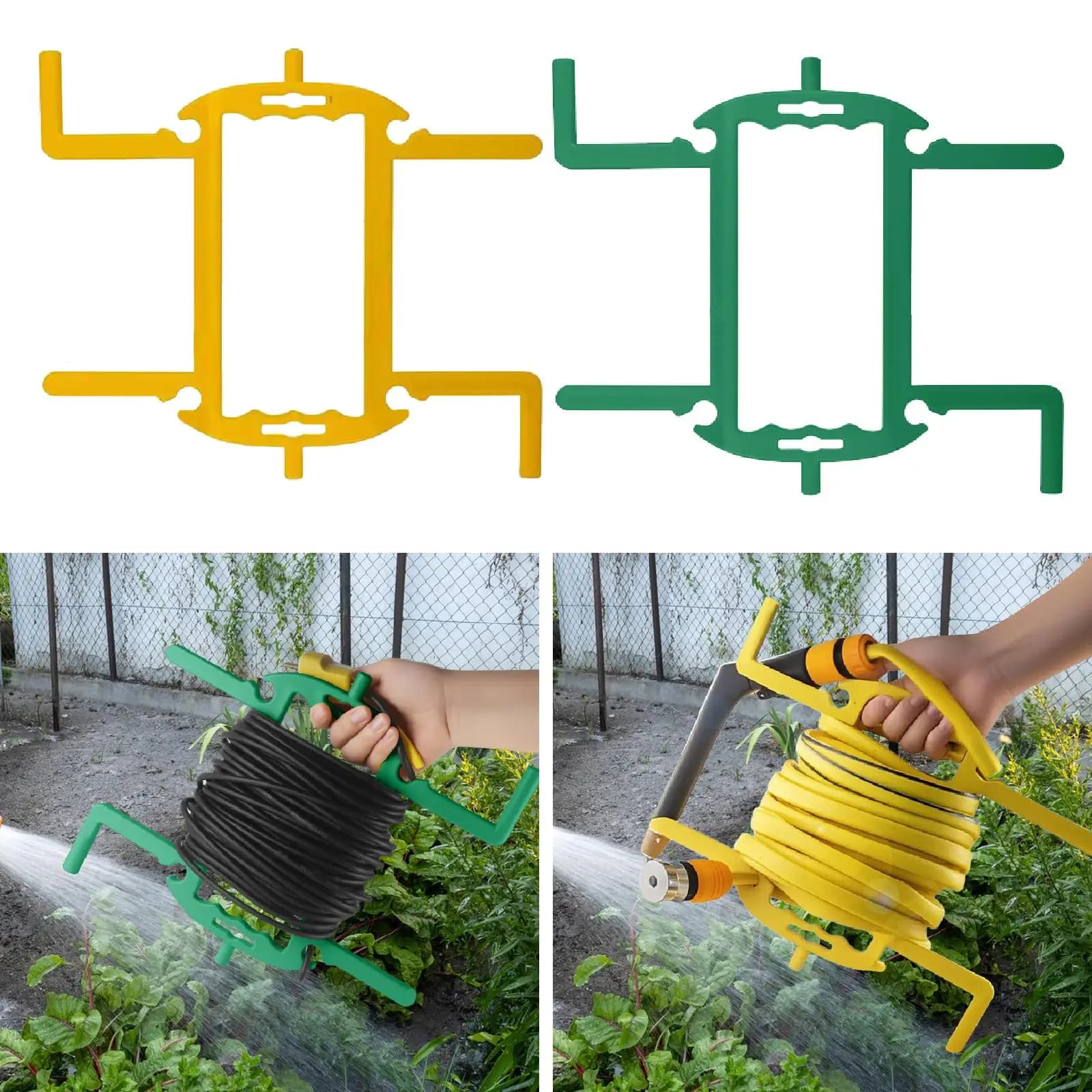 Outdoor Portable Garden Wrap, ABS Water Pipe Organizer for Recination and Garden