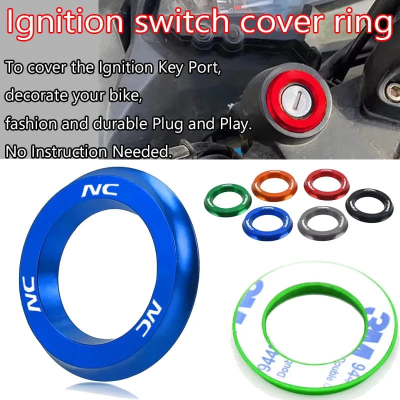 Anello decorativo per interruttore di accensione moto NC700 NC700S NC700X NC750 NC750S NC750X NC 700 700S/X 750 750S/X