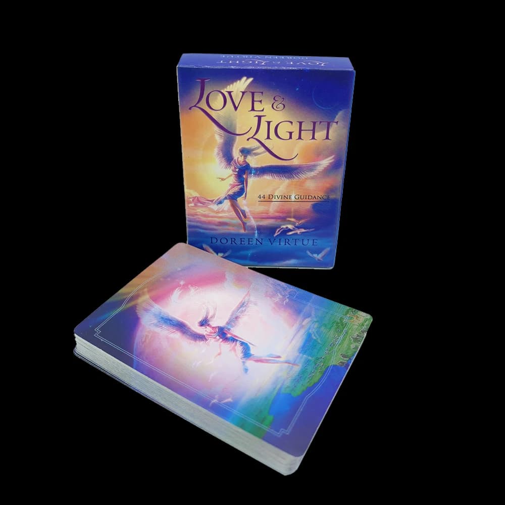 Connettiti con l'amore infinito di Dio e le carte Oracle di guida divina leggera Doreen Virtue