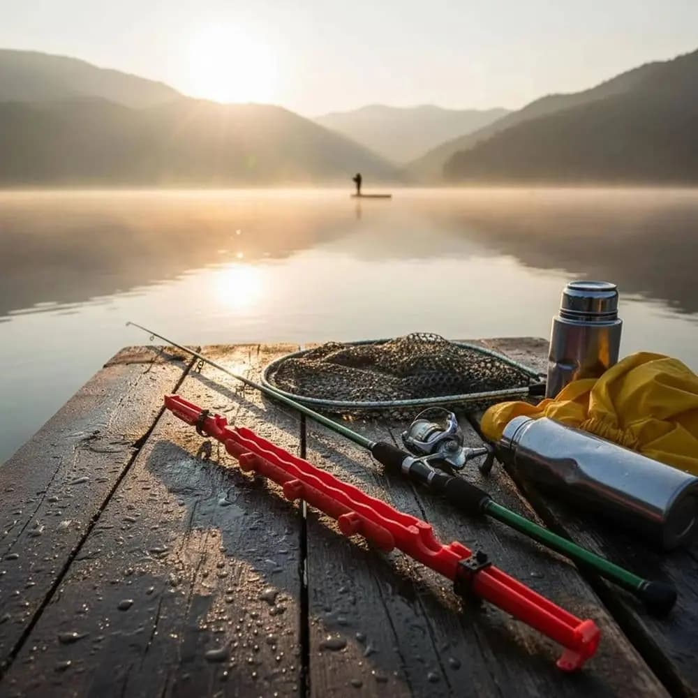 Plastic Fishing Reel Portable Front End with Quick Winding Mechanism Fishing Rod Line Winder Fishing Line Winding Board