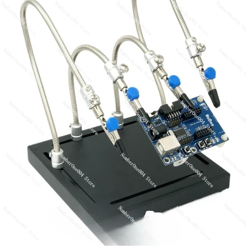 Morsetto a coccodrillo Tubo serpentino Produzione elettronica Riparazione Circuito Riparazione PCB Dispositivo per videogiochi Staffa di supporto a saldare