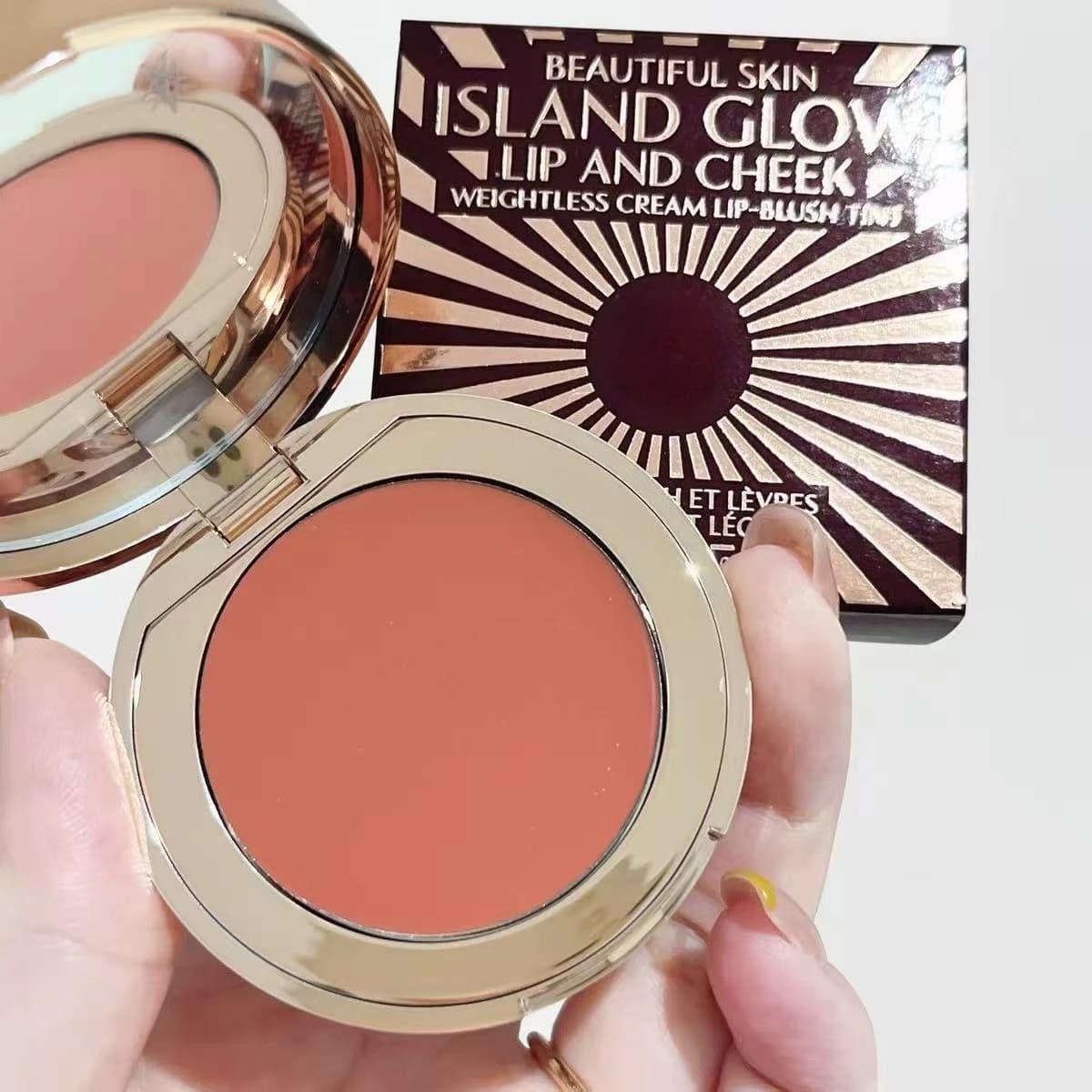 Kit di Trucco LIP AND CHEEK con Crema Leggera per Labbra e Guance
