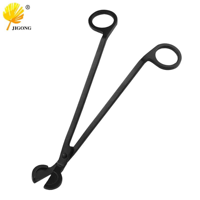 Candle Trimmer Oil Lamp Trim Scissor Stainless Steel Cutter Clipper Tool Wicks Holder Home Decoration