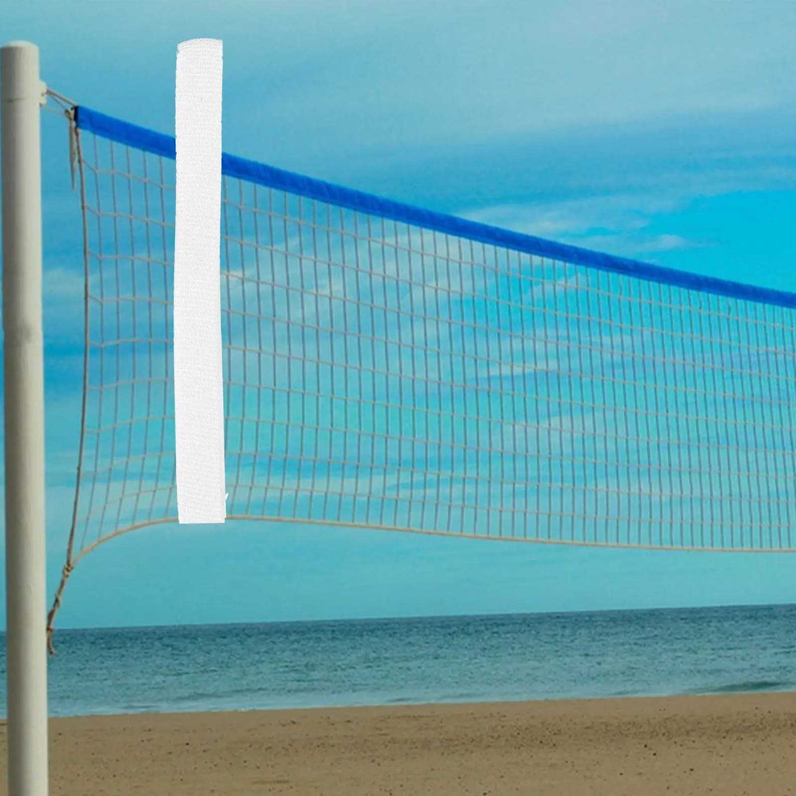 Cinghia per Rete da Pallavolo 1,8m Misura Standard, Nylon Resistente, Facile da Installare e Smontare, Multiuso per Competizioni e Allenamenti all'Aperto