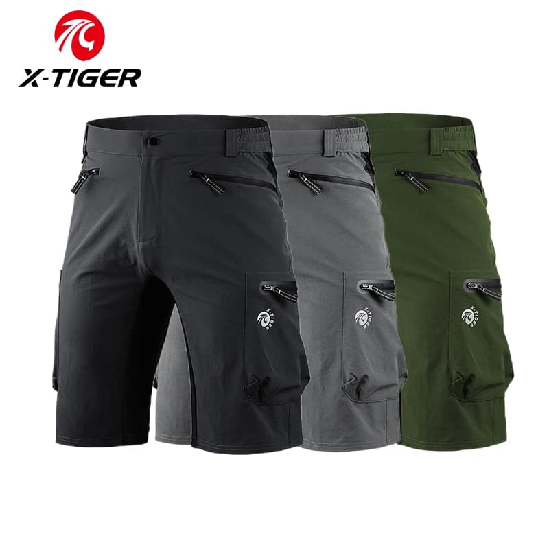 X-TIGER 2024 Nuovi Pantaloncini da bici Multi-Palottazioni Traspirante Motocross Moto MTB Downhill Bicicletta Mountain Bike Pantaloni corti estivi