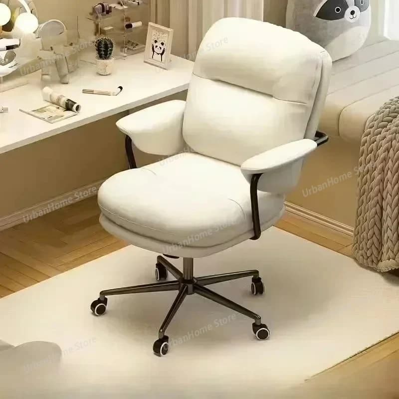 Poltrona Ergonomica da Ufficio, Sedia da Gaming per Computer, Sedia Relax per Lavoro, Sedie da Ufficio per Soggiorno, Sedia Girevole, Arredamento