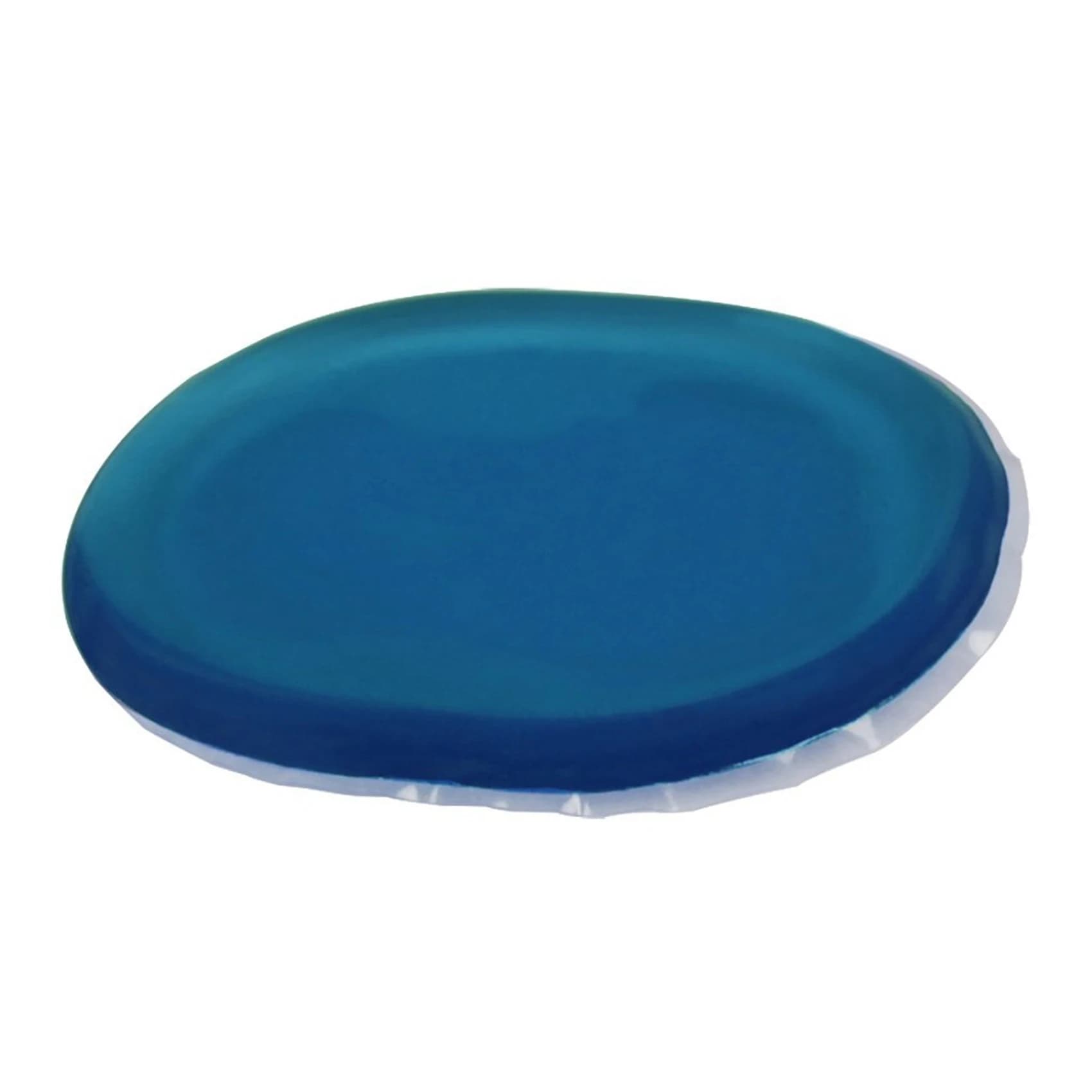 FSTE-12 Pezzi/Set di Adesivi Smorzanti per Batteria in Gel di Silice, Cuscinetti in Gel per Smorzare il Suono della Batteria, Smorzatore per Rullante Blu