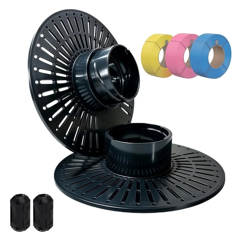 AMS Detachable Filament Spool for Bambu Lab 3D Printer,Reusable Filament Reel Holder Fits PLA,PETG,ABS Filament Spool