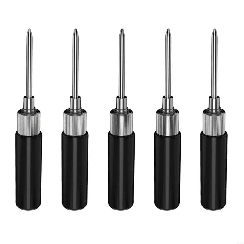 5pcs Test Pencils ABS Handles Electrical Tester Probes Set for Begin Use