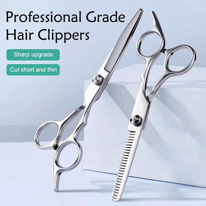 1 Pcs Hairdressing Scissors 6 Inch Hair Scissors Professional Barber Scissors Cutting Thinning Styling Tool Hairdressing Shear