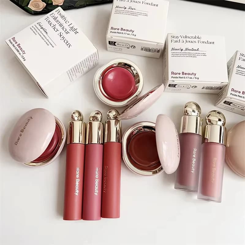 Rare beauty soft pinch colored oil lips spot polishlabbra Delizia Hope happy wonder fad liquid makeup cosmetic face fard for eyes