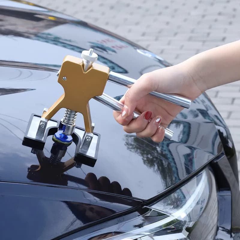 Car Body Sheet Metal Paintless Dent Plastic Puller Kit Auto Hail Pit Removal Repair Tools Hot Multiple Sizes Suction Cup Set