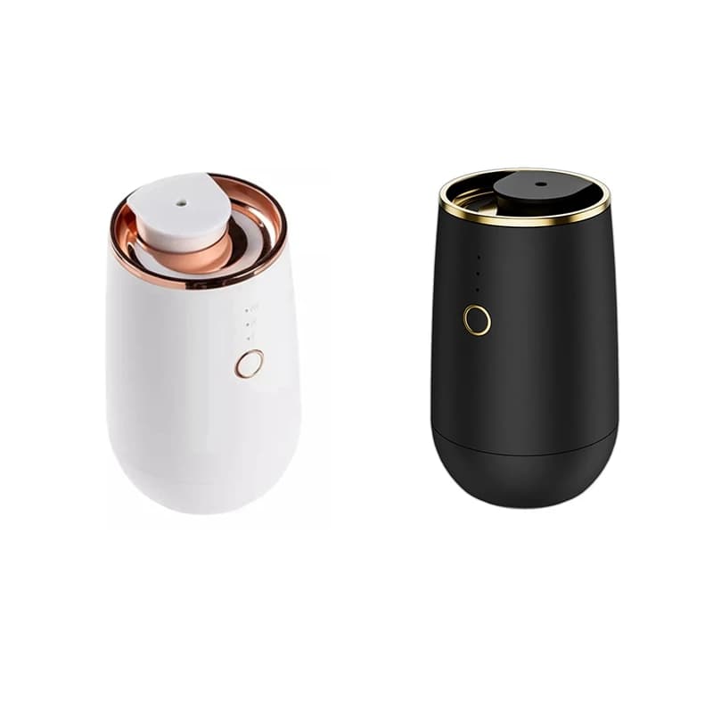 Portable Electric Office Desktop Essential Oil Free Aromatherapy Diffuser for Spa Home Mini Car Spray Timing