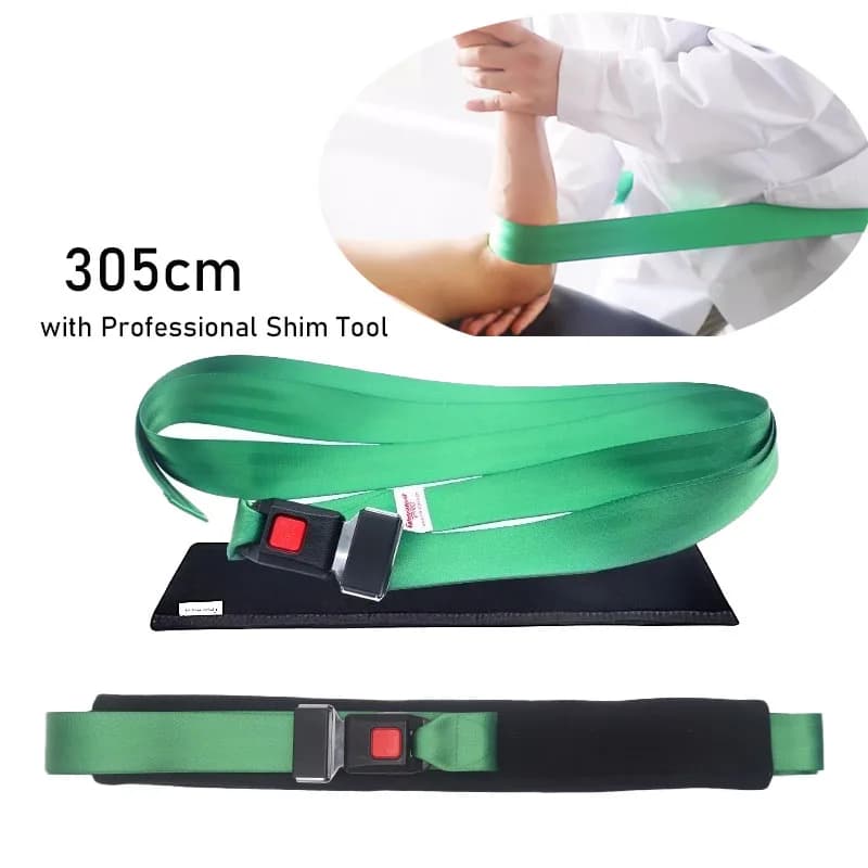 La tecnica Mulligan utilizza la cinghia di mobilizzazione - Cintura di mobilizzazione per terapia fisica, riabilitazione e terapia manuale 305 cm