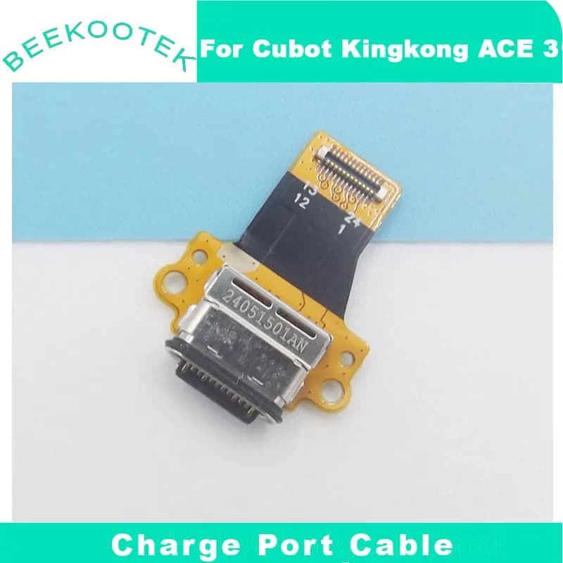 Nuovo originale Cubot KingKong ACE3 TYPE-C porta di ricarica impermeabile cavo flessibile FPC per CUBOT Kingkong ACE 3 Smart Phone