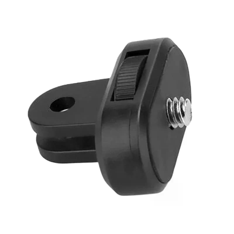 Action Camera Accessories 1/4" Screw Adapter Selfie Stick Adapter Universal Rotating Card Holder Camera Accessories
