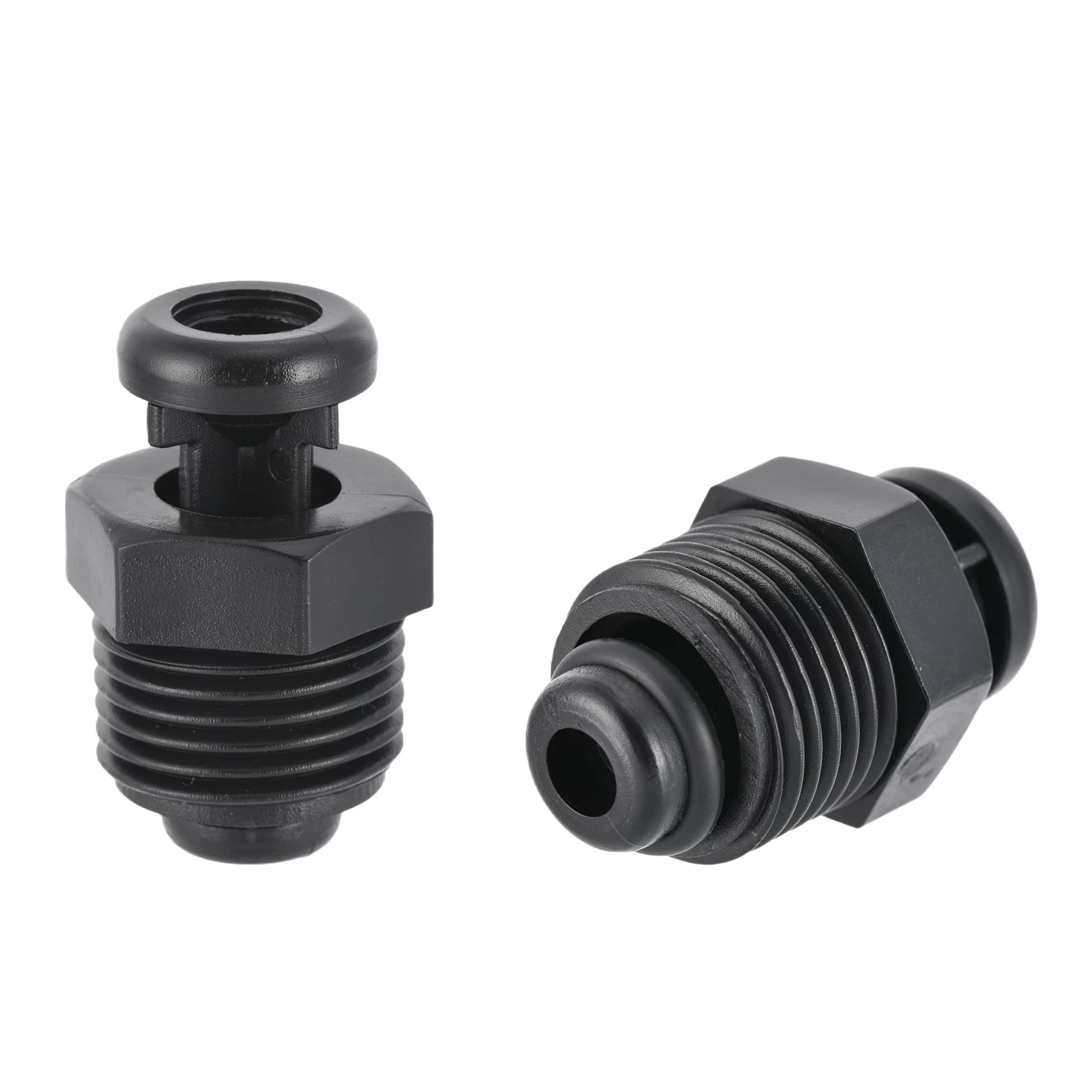 Mini valvola di sfiato automatica in plastica da 2 pezzi per sistema di irrigazione da giardino Valvola di aspirazione del rilascio dell'aria del tubo dell'acqua