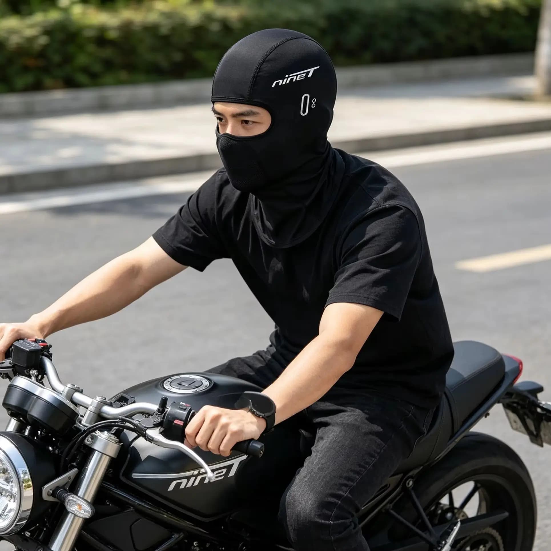 Passamontagna BMW R nineT 1200 – Caldo in Inverno e Rinfrescante in Estate, Cappello da Ciclismo Posteriore per Pure/Racer/Scrambler/Urban G/S