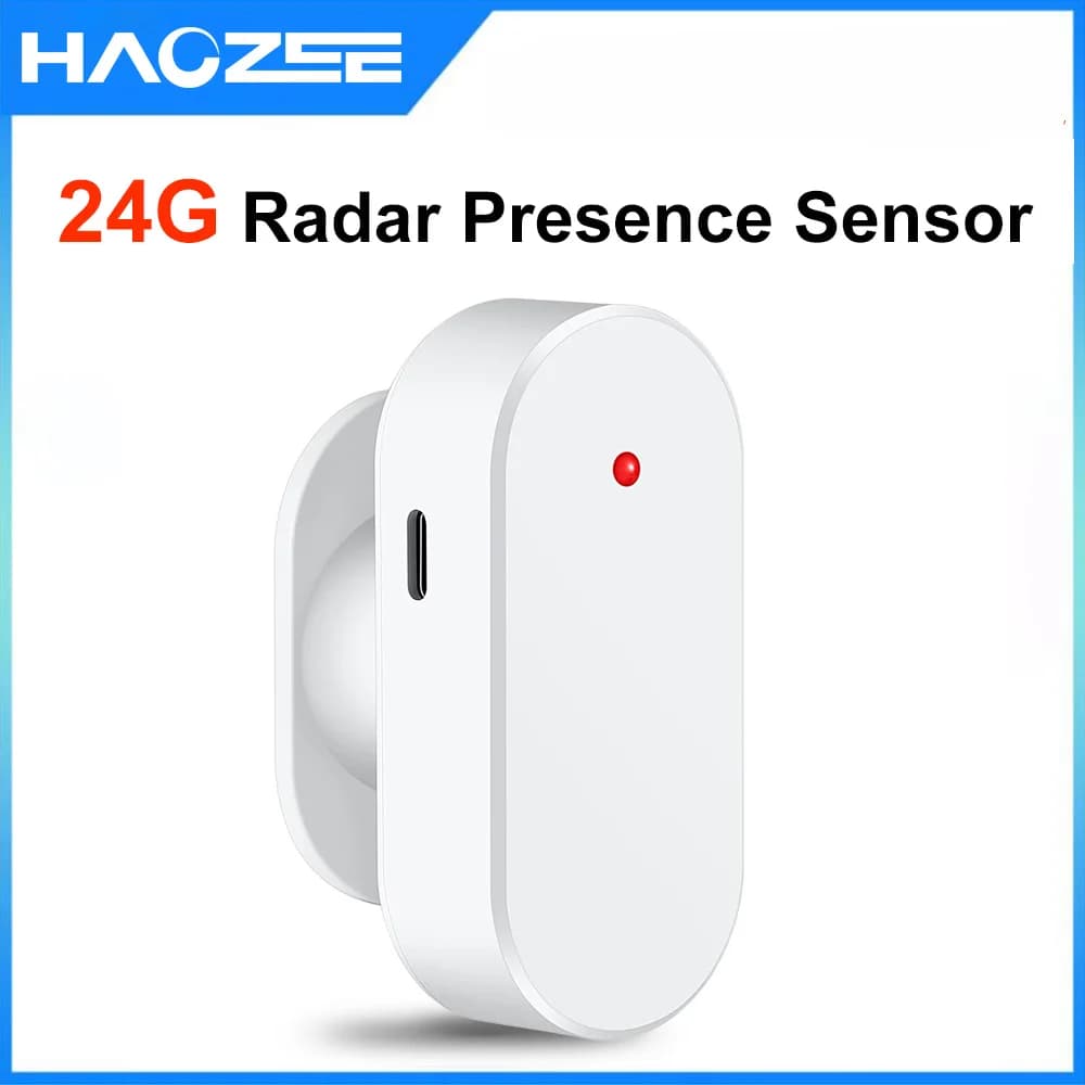 Human Presence Detector Zigbee Intelligent PIR Sensor for Human Body Radar Detector Motion Sensors Support Home Assistant