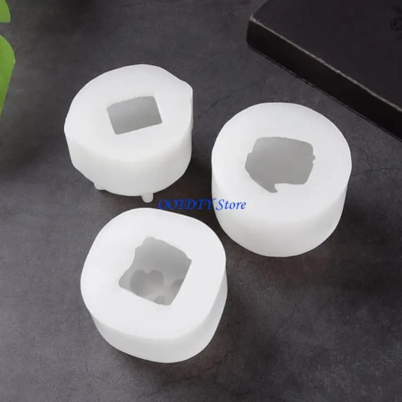 367A 3D Lemon Fruit Silicone Mould for Candle Soap Epoxy Resin Craft