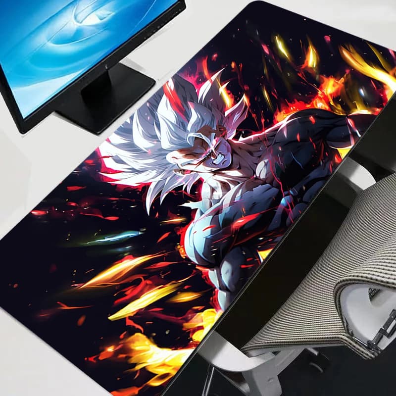 Carpet for Mouse Grande Dragon Ball, Resistant, Soul, for Gamer, Modern Desk Mat, Keyboard and Laptop XXL, Gaming Mousepad