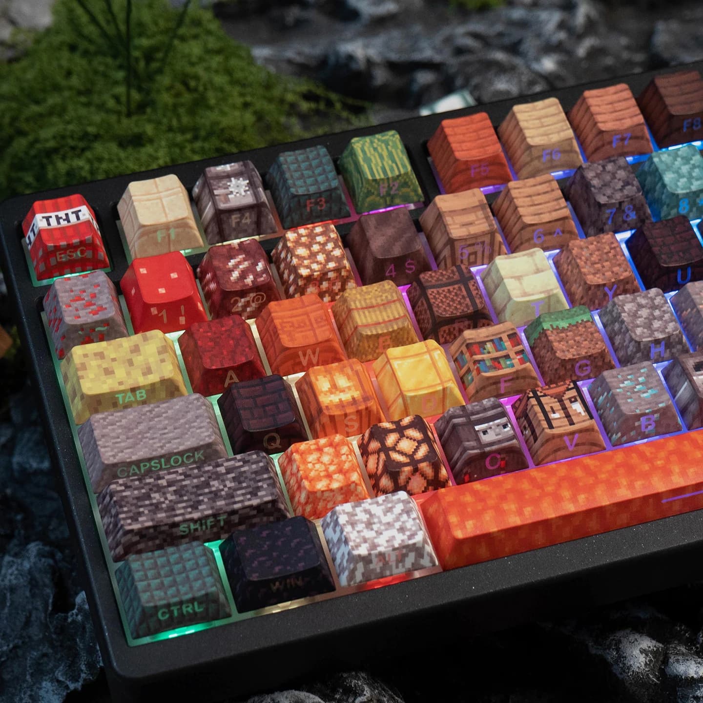Original colored cups 128 buttons Brilliant side print PBT Cherry Profile Dye-Sub set of wheel trims for mechanical keyboard MX Gamer