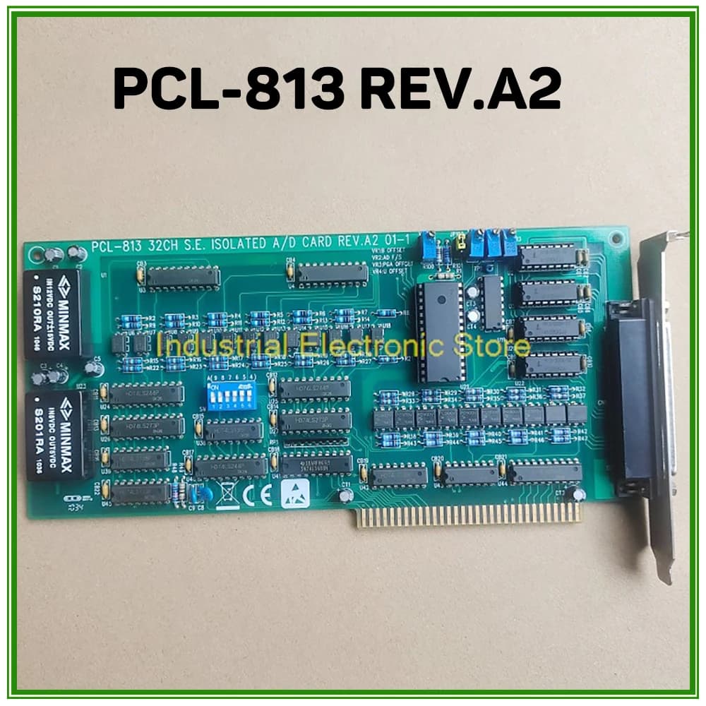 Scheda di acquisizione dati Convertitore scheda AD isolato single-ended a 32 canali per Advantech PCL-813 REV.A2