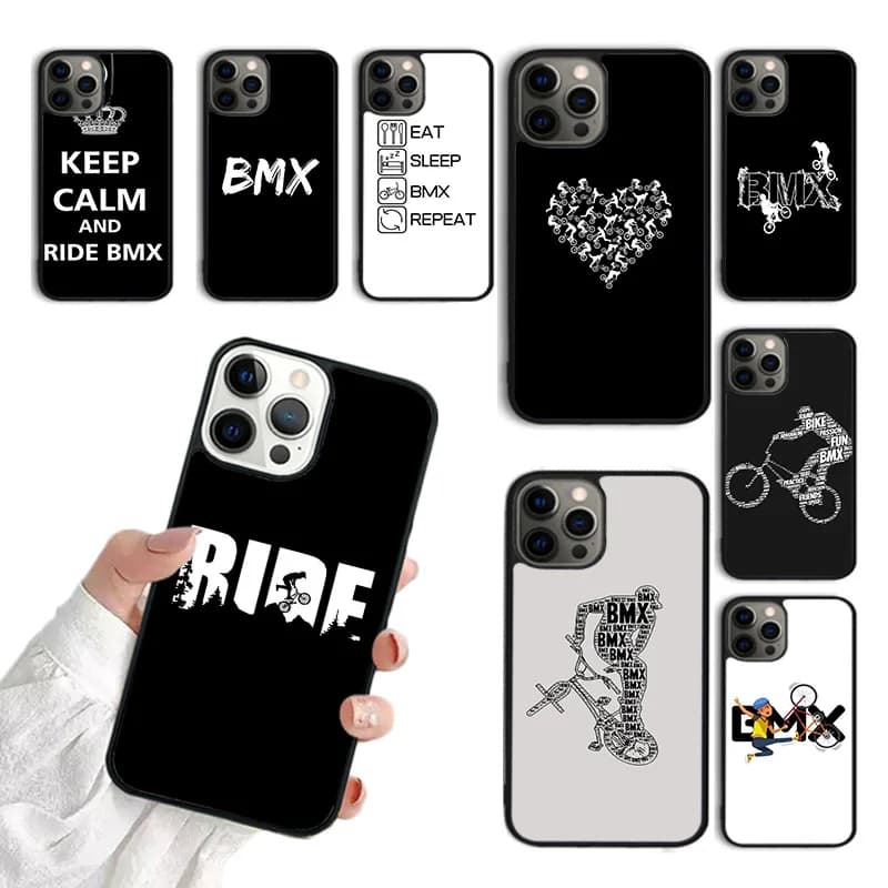 Custodia per telefono BMX Bike Extreme Sport per iPhone 15 16 SE2020 11 12 13 14 Pro Max Mini Cover per iPhone Max 6 7 8 Plus Fundas