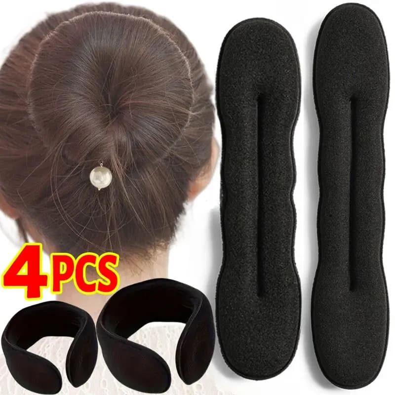 Sponge hair styling tool, plastic curly hair accessory, hair elastic, hair band, chignon donut, hair curler, hairstyle tools