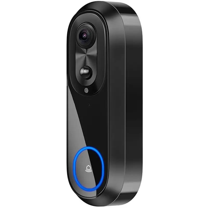 ABRU-5G Campanello Video WiFi 2.4G 1080P, Videocitofono Intelligente Impermeabile IP65 con Batteria da 7000mAh