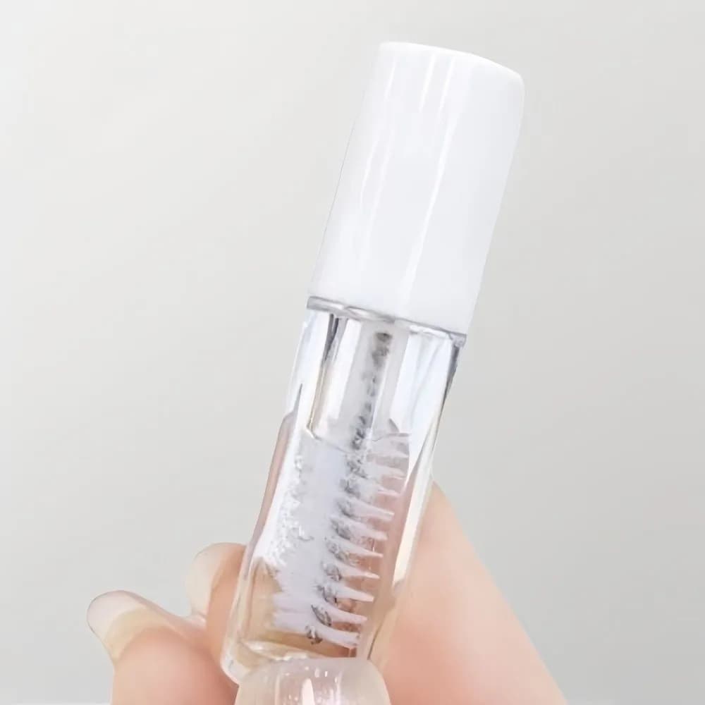 1.5ML Eyelash Styling Gel Fast Drying Waterproof Eyelash Raincoat Mascara Soft Brush Non-White Residue Lash Styling Sealant