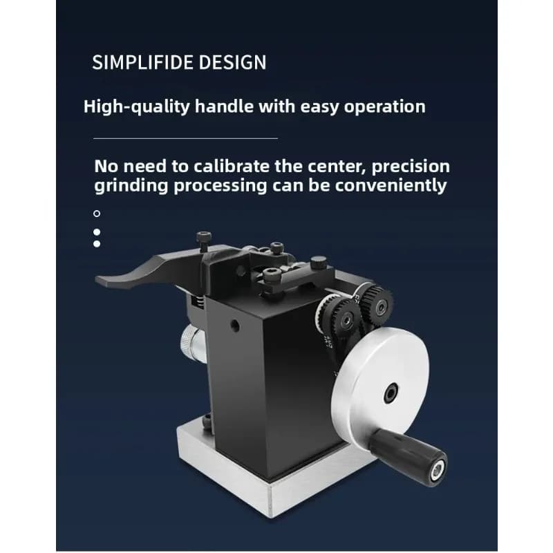 Mini Precision Punch Needle Grinding Machine, Built-in Concentricity Runout Tester Gauge for Mold Processing