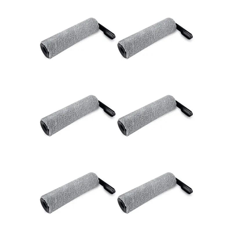 【OFFERTA SPECIALE】6x Spazzole Principali di Ricambio per Aspirapolvere Senza Fili Tineco Floor ONE S5 Combo per Pulizia a Secco e Umido