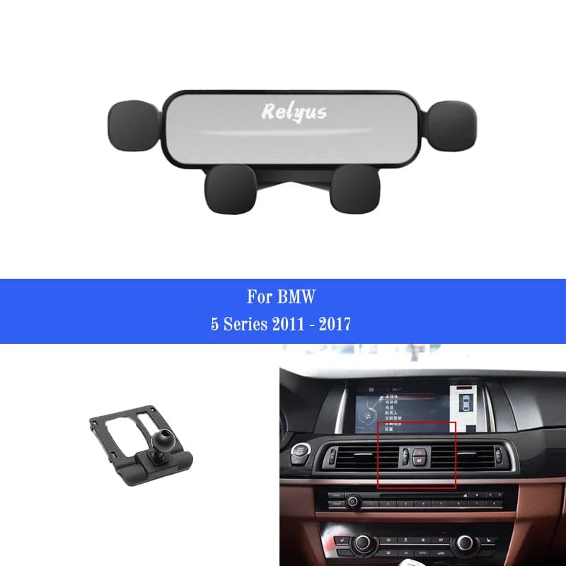 Supporto per telefono cellulare per auto supporto per Smartphone supporto Gps per BMW serie 5 5GT F10 F11 2011-2017 6GT G30 G32 G38 2018-2021