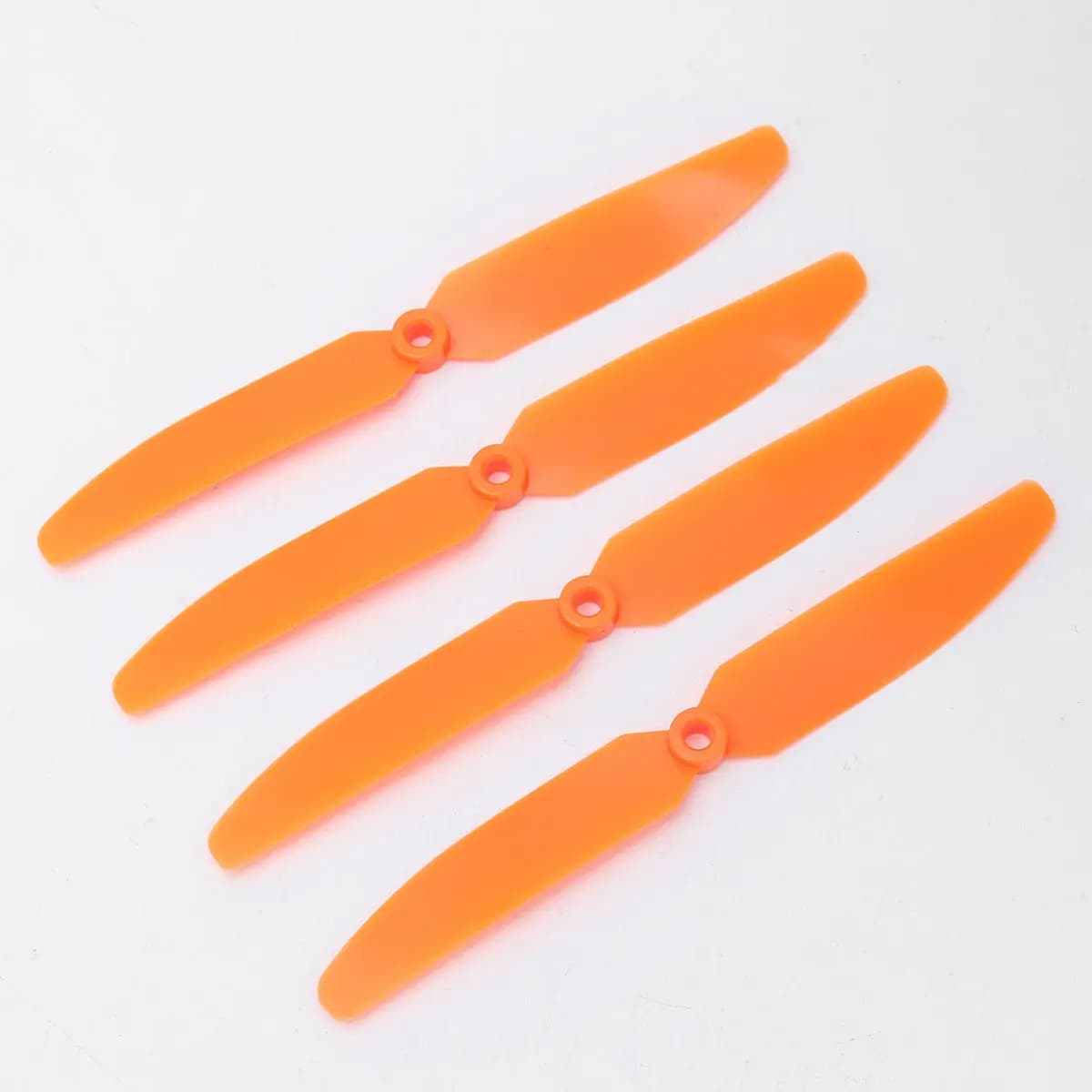 Set di 4 Eliche Arancioni Ep5030 5x3 Pollici per Aeromodelli RC, Droni ed Elicotteri, Sollevamento Stabile e Silenzioso