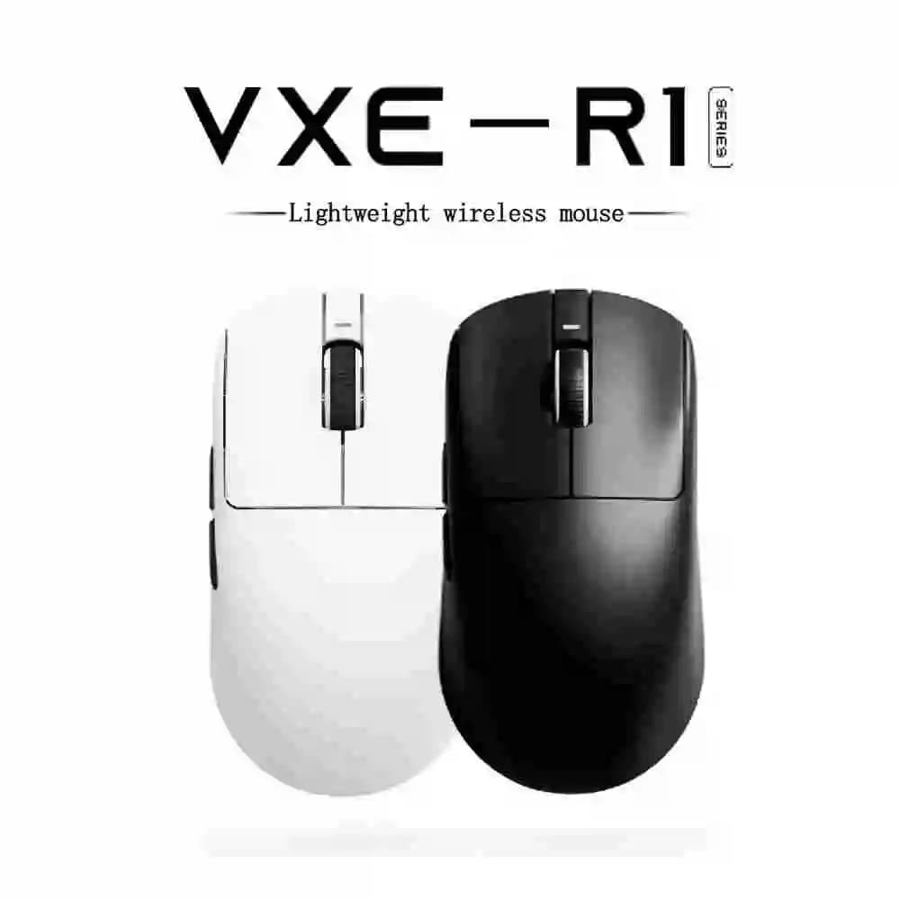 Vxe-Souris de jeu sans fil Dragonfly R1 Pro Max, Paw3395, Nordic52840, 2kHz, vitesse intelligente X, faible retard, Fps, poids l