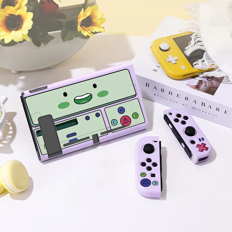 Custodia protettiva per Console di gioco Silly per Switch Oled, Cover morbida in TPU sottile per Console Nintendo Switch, accessori per giochi NS