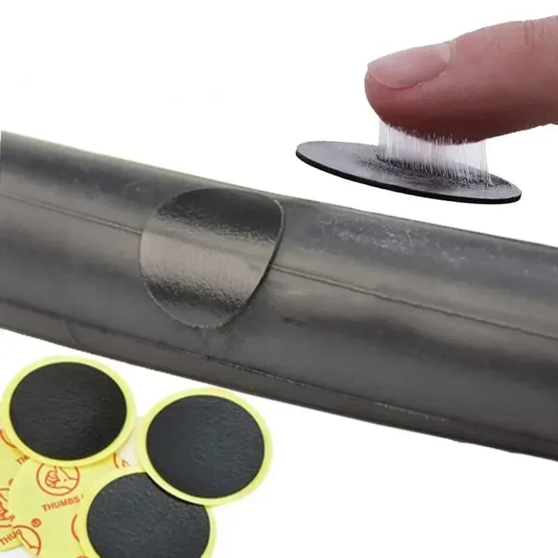 30/20/10 pezzi toppe per pneumatici per bici senza colla - kit di riparazione rapida per tutti i tipi di pneumatici per biciclette, durevoli e facili da usare