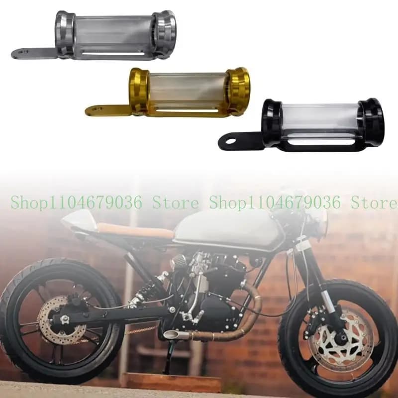 Porta Disco Tassa in Metallo per Moto, Supporto Etichetta di Immatricolazione, Tubo Porta Documenti per Scooter, Impermeabile Universale